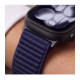 Mėlyna (Navy Blue) apyrankė Apple Watch 8 / 9 / 10 / 11 / 12 / SE / Ultra (44 / 45 / 46 / 49 mm) "Tech-Protect NylonLoop"