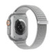 Šviesiai pilka apyrankė Apple Watch 8 / 9 / 10 / 11 / 12 / SE / Ultra (44 / 45 / 46 / 49 mm) "Tech-Protect NylonLoop"