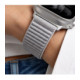 Šviesiai pilka apyrankė Apple Watch 8 / 9 / 10 / 11 / 12 / SE / Ultra (44 / 45 / 46 / 49 mm) "Tech-Protect NylonLoop"