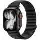 Juoda apyrankė Apple Watch 8 / 9 / 10 / 11 / 12 / SE / Ultra (44 / 45 / 46 / 49 mm) "Tech-Protect NylonLoop"