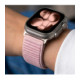 Rožinė apyrankė Apple Watch 8 / 9 / 10 / 11 / 12 / SE / Ultra (44 / 45 / 46 / 49 mm) "Tech-Protect NylonLoop"