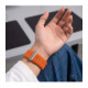 Oranžinė apyrankė Apple Watch 8 / 9 / 10 / 11 / 12 / SE / Ultra (44 / 45 / 46 / 49 mm) "Tech-Protect NylonLoop"