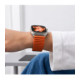 Oranžinė apyrankė Apple Watch 8 / 9 / 10 / 11 / 12 / SE / Ultra (44 / 45 / 46 / 49 mm) "Tech-Protect NylonLoop"