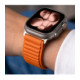 Oranžinė apyrankė Apple Watch 8 / 9 / 10 / 11 / 12 / SE / Ultra (44 / 45 / 46 / 49 mm) "Tech-Protect NylonLoop"