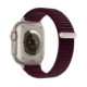 Bordo (Burgundy) apyrankė Apple Watch 8 / 9 / 10 / 11 / 12 / SE / Ultra (44 / 45 / 46 / 49 mm) "Tech-Protect NylonLoop"