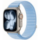 Šviesiai mėlyna apyrankė Apple Watch 8 / 9 / 10 / 11 / 12 / SE / Ultra (44 / 45 / 46 / 49 mm) "Tech-Protect NylonLoop"