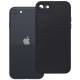 Matinis juodas dėklas Apple iPhone 7 / 8 / SE 2020 / SE 2022 telefonui "Matt 2.0"