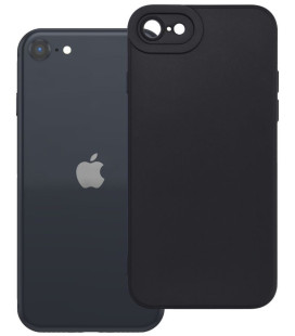 Matinis juodas dėklas Apple iPhone 7 / 8 / SE 2020 / SE 2022 telefonui "Matt 2.0"