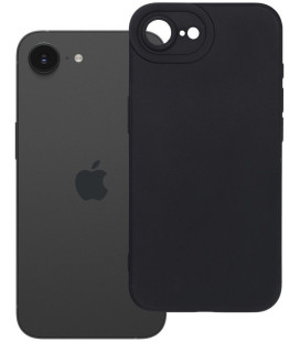 Matinis juodas dėklas Apple iPhone 16E / 17E telefonui "Matt 2.0"