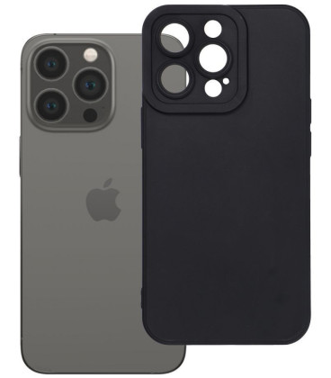 Matinis juodas dėklas Apple iPhone 13 Pro telefonui "Matt 2.0"