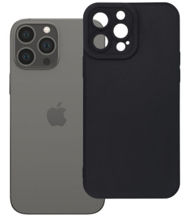 Matinis juodas dėklas Apple iPhone 13 Pro Max telefonui "Matt 2.0"