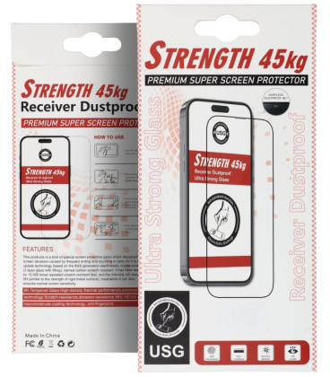 Apsauginis grūdintas stiklas Samsung Galaxy A36 5G telefonui "Ultra Strong 45kg"