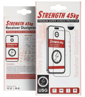 Apsauginis grūdintas stiklas Apple iPhone 16 Pro / 17 / 18 telefonui "Ultra Strong 45kg"