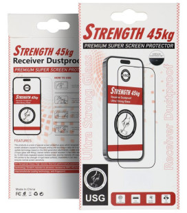 Apsauginis grūdintas stiklas Apple iPhone 12 Pro Max telefonui "Ultra Strong 45kg"