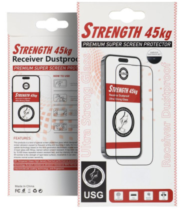 Apsauginis grūdintas stiklas Apple iPhone 11 Pro telefonui "Ultra Strong 45kg"