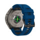Mėlyna / juoda apyrankė Garmin Fenix 5 / 6 / 6 Pro / 7 / 8 / 8 Pro / E / 9 / 9 Pro (47 mm) "Tech-Protect Iconband Pro"