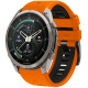 Oranžinė / juoda apyrankė Garmin Fenix 5 / 6 / 6 Pro / 7 / 8 / 8 Pro / E / 9 / 9 Pro (47 mm) "Tech-Protect Iconband Pro"