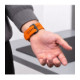 Oranžinė / juoda apyrankė Garmin Fenix 5 / 6 / 6 Pro / 7 / 8 / 8 Pro / E / 9 / 9 Pro (47 mm) "Tech-Protect Iconband Pro"