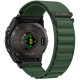 Žalia apyrankė Garmin Fenix 5 / 6 / 6 Pro / 7 / 8 / 8 Pro / E / 9 / 9 Pro (47 mm) "Tech-Protect Nylon Pro"