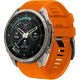 Oranžinė apyrankė Garmin Fenix 5 / 6 / 6 Pro / 7 / 8 / 8 Pro / E / 9 / 9 Pro (47 mm) "Tech-Protect Silicone"