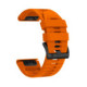 Oranžinė apyrankė Garmin Fenix 5 / 6 / 6 Pro / 7 / 8 / 8 Pro / E / 9 / 9 Pro (47 mm) "Tech-Protect Silicone"