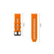 Oranžinė apyrankė Garmin Fenix 5 / 6 / 6 Pro / 7 / 8 / 8 Pro / E / 9 / 9 Pro (47 mm) "Tech-Protect Silicone"