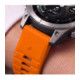 Oranžinė apyrankė Garmin Fenix 5 / 6 / 6 Pro / 7 / 8 / 8 Pro / E / 9 / 9 Pro (47 mm) "Tech-Protect Silicone"