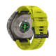 Žalia (Lime) apyrankė Garmin Fenix 5 / 6 / 6 Pro / 7 / 8 / 8 Pro / E / 9 / 9 Pro (47 mm) "Tech-Protect Silicone"