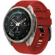 Raudona apyrankė Garmin Fenix 5 / 6 / 6 Pro / 7 / 8 / 8 Pro / E / 9 / 9 Pro (47 mm) "Tech-Protect Silicone"