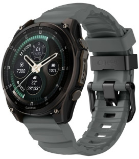 Pilka apyrankė Garmin Fenix 5 / 6 / 6 Pro / 7 / 8 / 8 Pro / E / 9 / 9 Pro (47 mm) "Tech-Protect Motion"