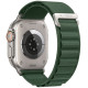 Žalia apyrankė Apple Watch 8 / 9 / 10 / 11 / 12 / SE / Ultra (44 / 45 / 46 / 49 mm) laikrodžiui "Tech-Protect Nylon Pro"