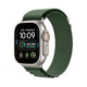 Žalia apyrankė Apple Watch 8 / 9 / 10 / 11 / 12 / SE / Ultra (44 / 45 / 46 / 49 mm) laikrodžiui "Tech-Protect Nylon Pro"