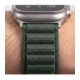 Žalia apyrankė Apple Watch 8 / 9 / 10 / 11 / 12 / SE / Ultra (44 / 45 / 46 / 49 mm) laikrodžiui "Tech-Protect Nylon Pro"