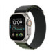 Juoda / žalia apyrankė Apple Watch 8 / 9 / 10 / 11 / 12 / SE / Ultra (44 / 45 / 46 / 49 mm) laikrodžiui "Tech-Protect Nylon Pro"