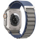Mėlyna / pilka apyrankė Apple Watch 8 / 9 / 10 / 11 / 12 / SE / Ultra (44 / 45 / 46 / 49 mm) laikrodžiui "Tech-Protect Nylon Pro