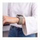 Šviesiai ruda apyrankė Apple Watch 8 / 9 / 10 / 11 / 12 / SE / Ultra (44 / 45 / 46 / 49 mm) laikrodžiui "Tech-Protect Nylon Pro"