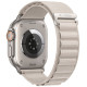 Smėlio spalvos apyrankė Apple Watch 8 / 9 / 10 / 11 / 12 / SE / Ultra (44 / 45 / 46 / 49 mm) laikrodžiui "Tech-Protect Nylon Pro