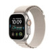Smėlio spalvos apyrankė Apple Watch 8 / 9 / 10 / 11 / 12 / SE / Ultra (44 / 45 / 46 / 49 mm) laikrodžiui "Tech-Protect Nylon Pro