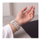 Smėlio spalvos apyrankė Apple Watch 8 / 9 / 10 / 11 / 12 / SE / Ultra (44 / 45 / 46 / 49 mm) laikrodžiui "Tech-Protect Nylon Pro