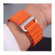 Oranžinė apyrankė Apple Watch 8 / 9 / 10 / 11 / 12 / SE / Ultra (44 / 45 / 46 / 49 mm) laikrodžiui "Tech-Protect Nylon Pro"