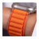 Oranžinė apyrankė Apple Watch 8 / 9 / 10 / 11 / 12 / SE / Ultra (44 / 45 / 46 / 49 mm) laikrodžiui "Tech-Protect Nylon Pro"