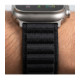 Juoda apyrankė Apple Watch 8 / 9 / 10 / 11 / 12 / SE / Ultra (44 / 45 / 46 / 49 mm) laikrodžiui "Tech-Protect Nylon Pro"