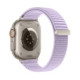 Purpurinė apyrankė Apple Watch 8 / 9 / 10 / 11 / 12 / SE (40 / 41 / 42 mm) Laikrodžiui "Tech-Protect NylonLoop"