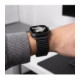 Juoda apyrankė Apple Watch 8 / 9 / 10 / 11 / 12 / SE (40 / 41 / 42 mm) Laikrodžiui "Tech-Protect NylonLoop"