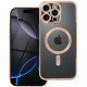 Rudas / skaidrus dėklas Apple iPhone 16 Pro Max telefonui "Electro Mag Cover"