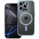 Mėlynas / skaidrus dėklas Apple iPhone 16 Pro telefonui "Electro Mag Cover"