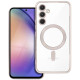 (Titanium) / skaidrus dėklas Samsung Galaxy A54 telefonui "Electro Mag Cover" 