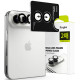 Juoda kameros apsauga Apple iPhone Duo telefonui "Ringke Camera Frame Protector 2-Pack"