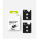 Juoda kameros apsauga Apple iPhone Duo telefonui "Ringke Camera Frame Protector 2-Pack"