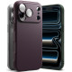 Bordo (Burgundy) dėklas Apple iPhone 17 Pro Max / 18 Pro Max telefonui "Ringke Onyx"